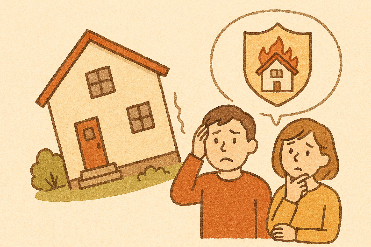 家の傾きに火災保険は使える？補償対象になるケースと修繕費用の相場