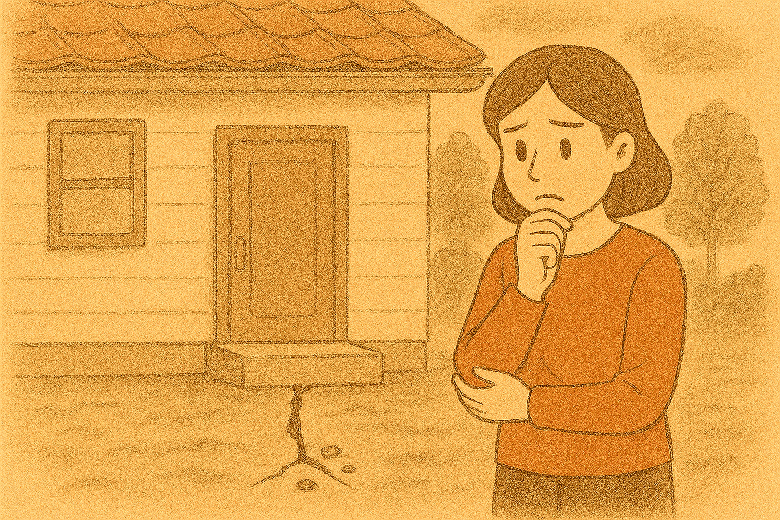 火災保険で基礎のひび割れを修理したい！適用される判断基準と修理費用