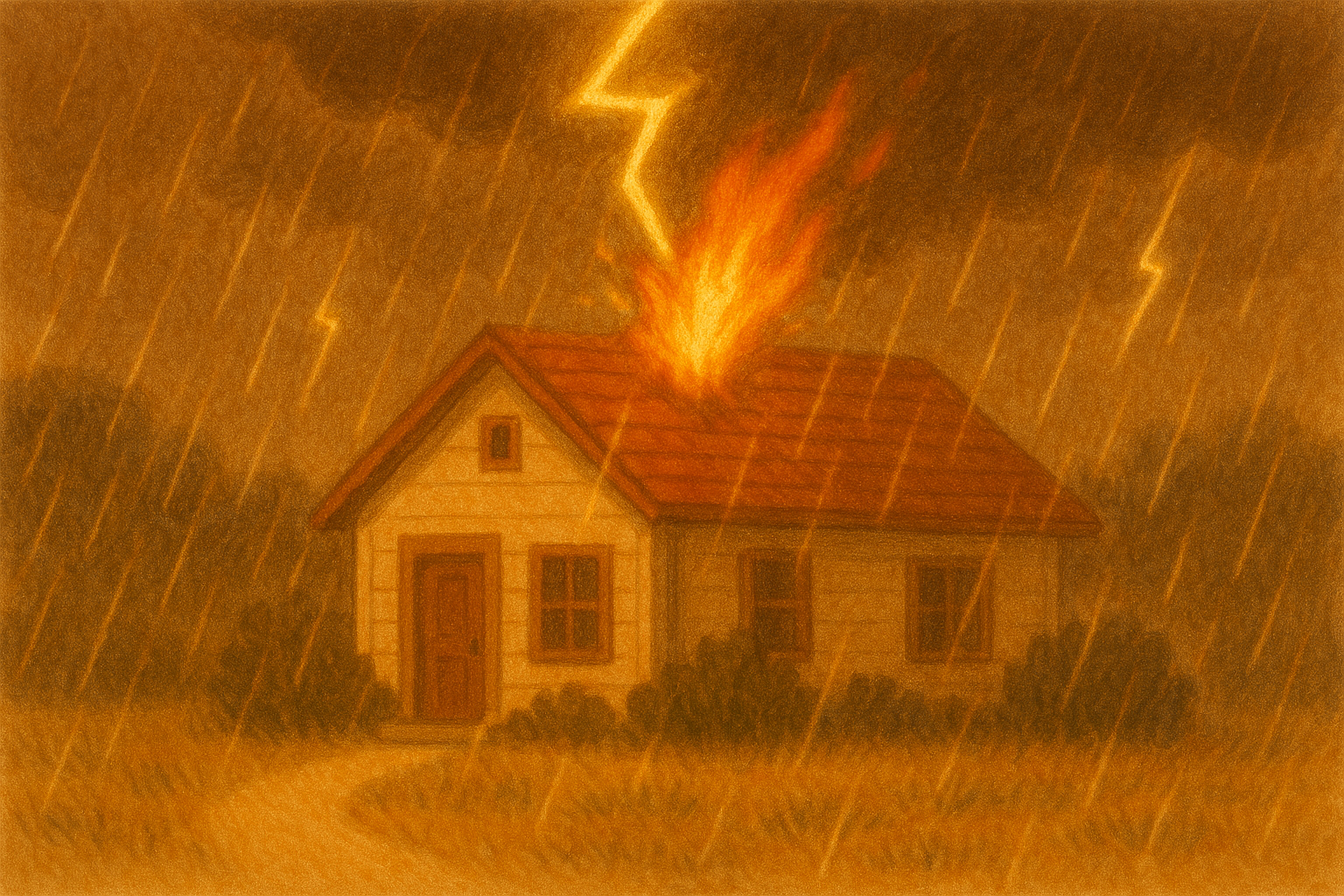 落雷による被害は火災保険で補償される？正しい備えと活用術