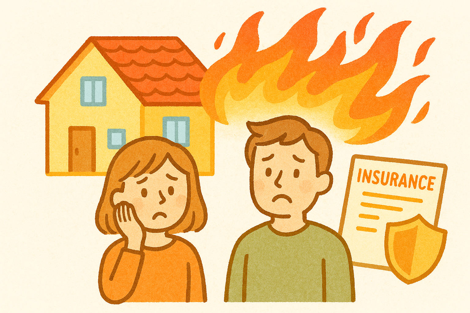 火災保険で使う重要用語を15個教えてください。