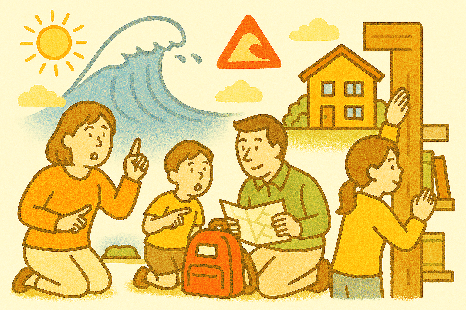 津波の被害を事前に予防する方法はありますか？