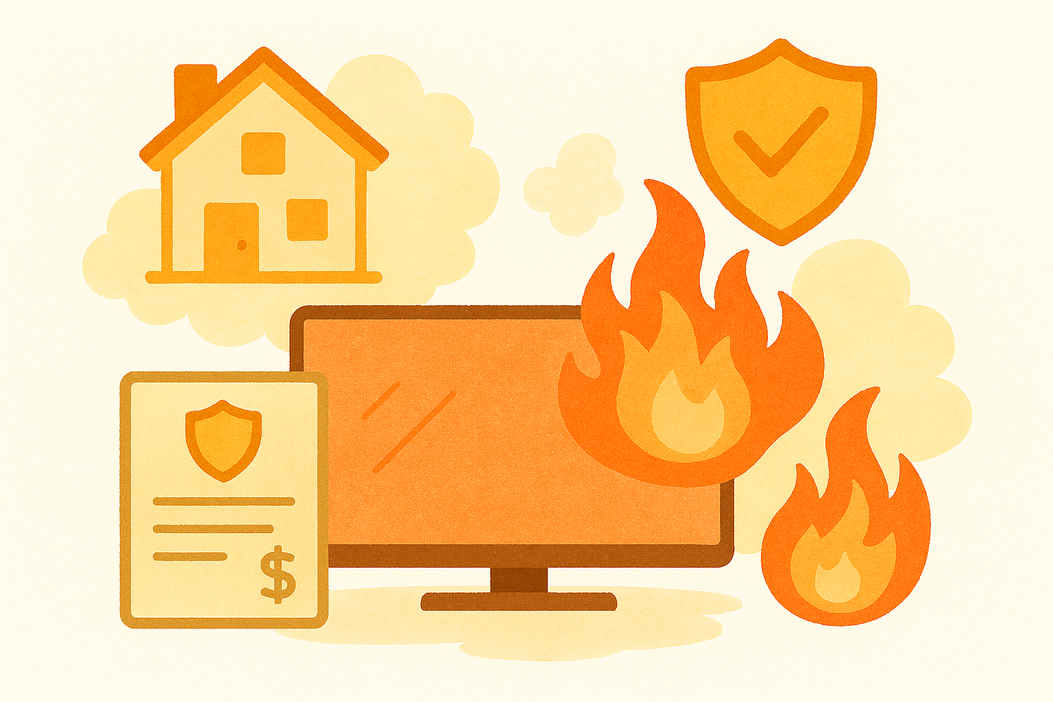 壊れたテレビは火災保険で修理できる？補償の条件と注意点を解説