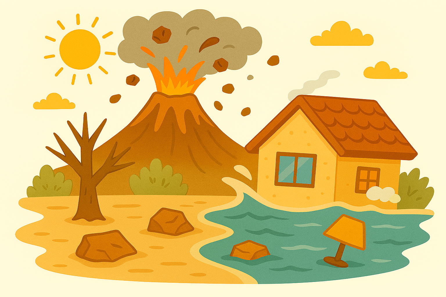 日本の火山噴火の歴史：基本情報と事例を紹介