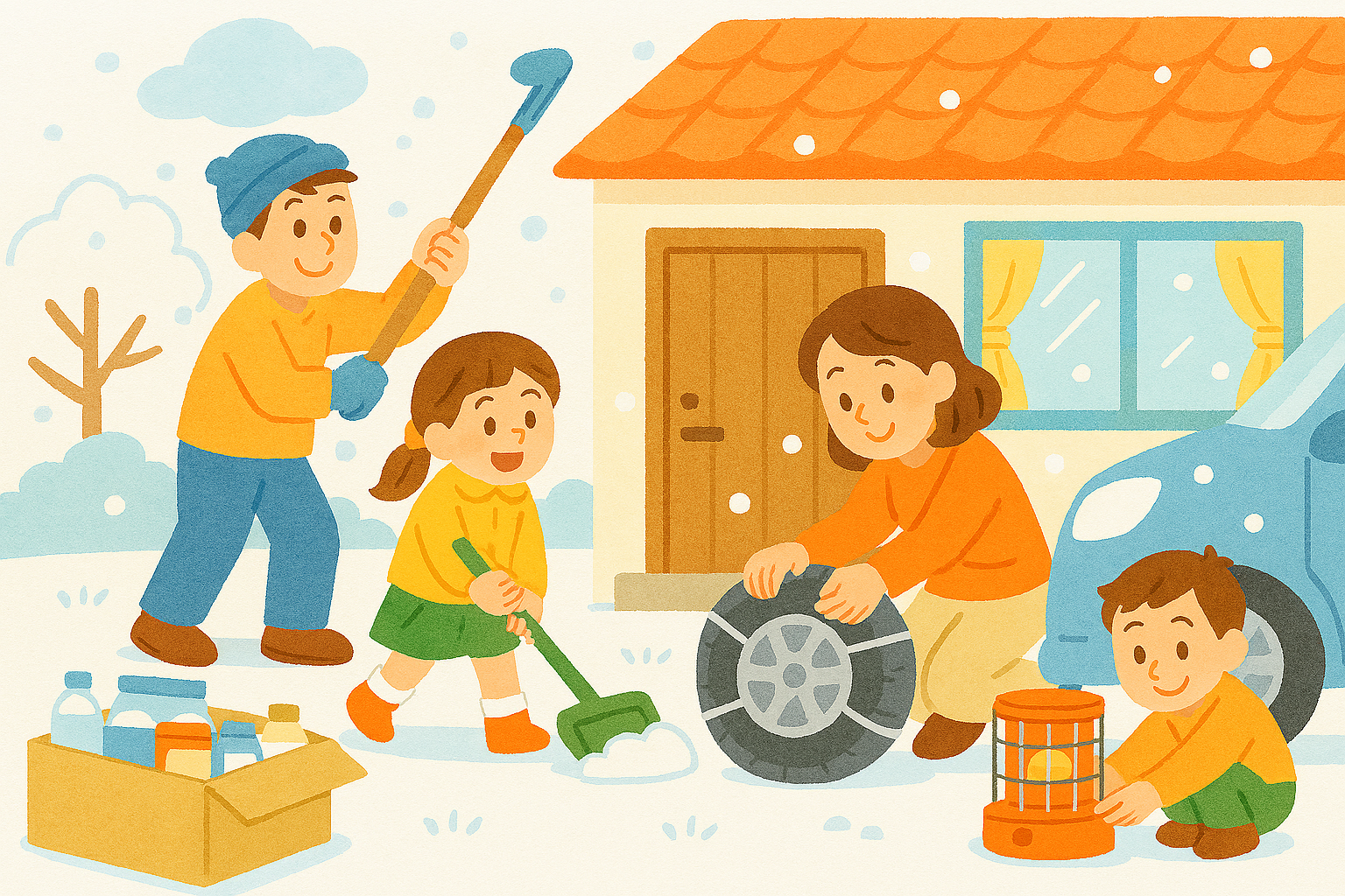 大雪の被害を事前に予防する方法はありますか？