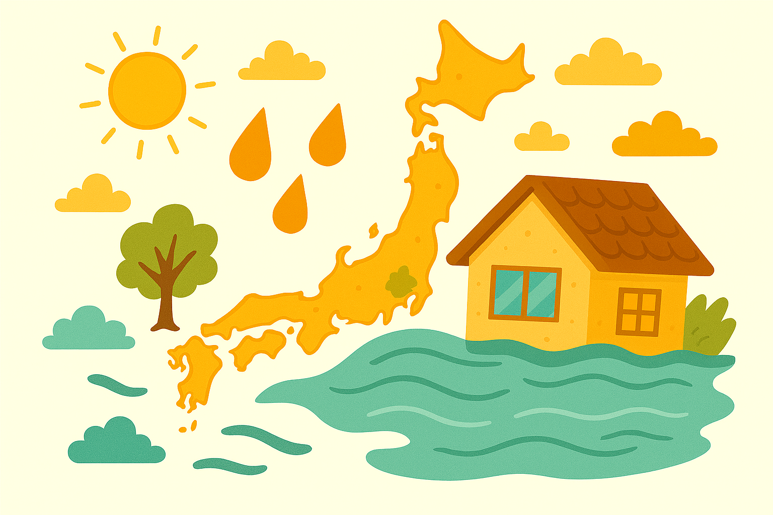 水害の発生傾向は、都道府県別で特徴はありますか？