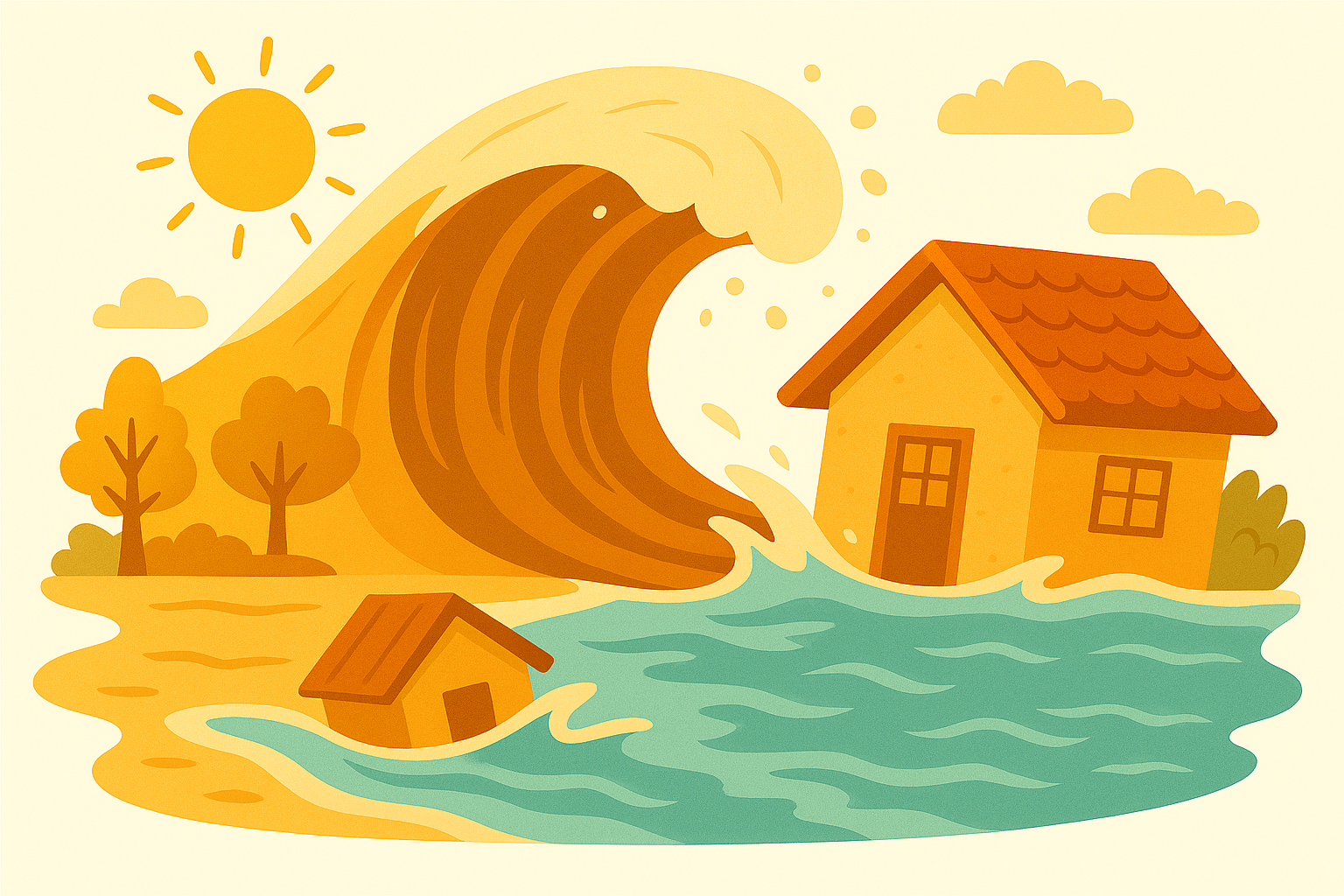 日本で発生した津波の歴史:基本情報と事例を紹介