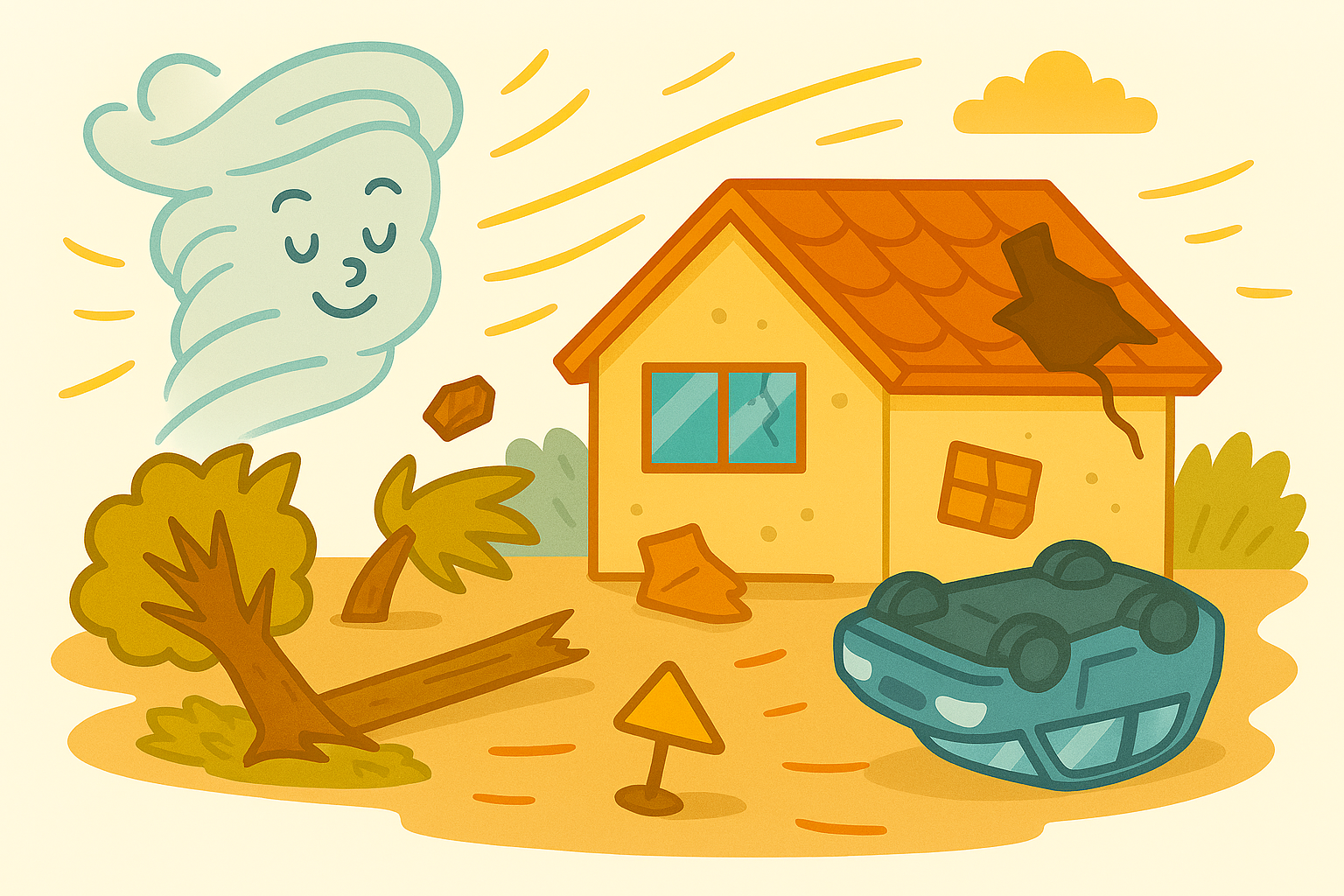 日本では過去、どのような突風がありましたか？