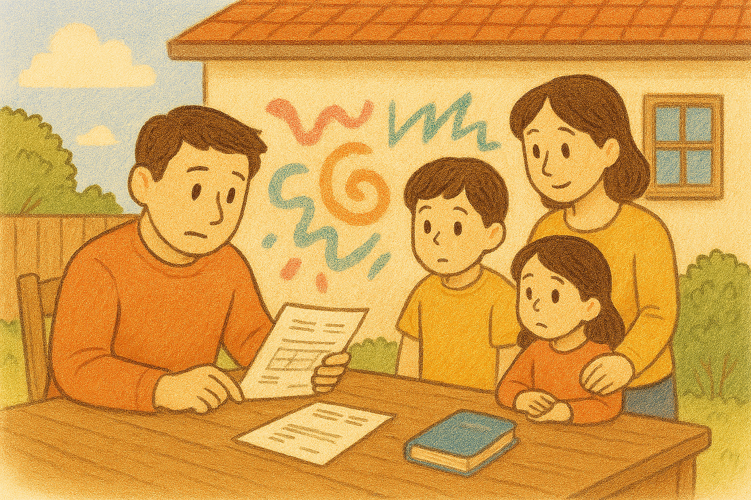 外壁のいたずら書きは火災保険の補償対象になりますか？