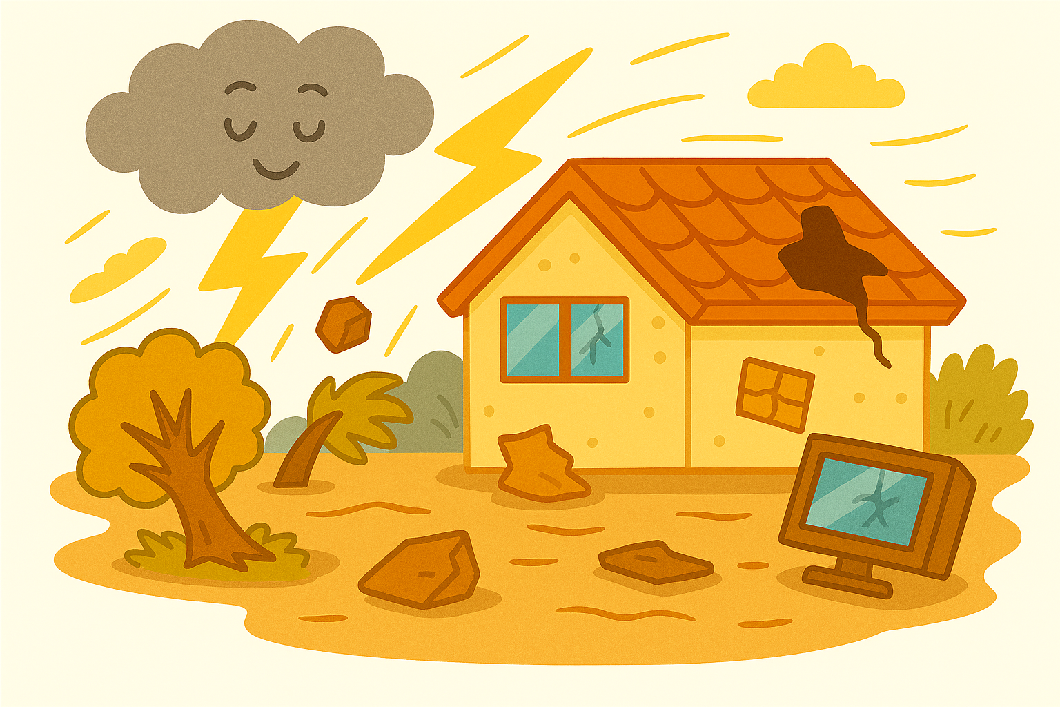 日本では過去、どのような落雷がありましたか？