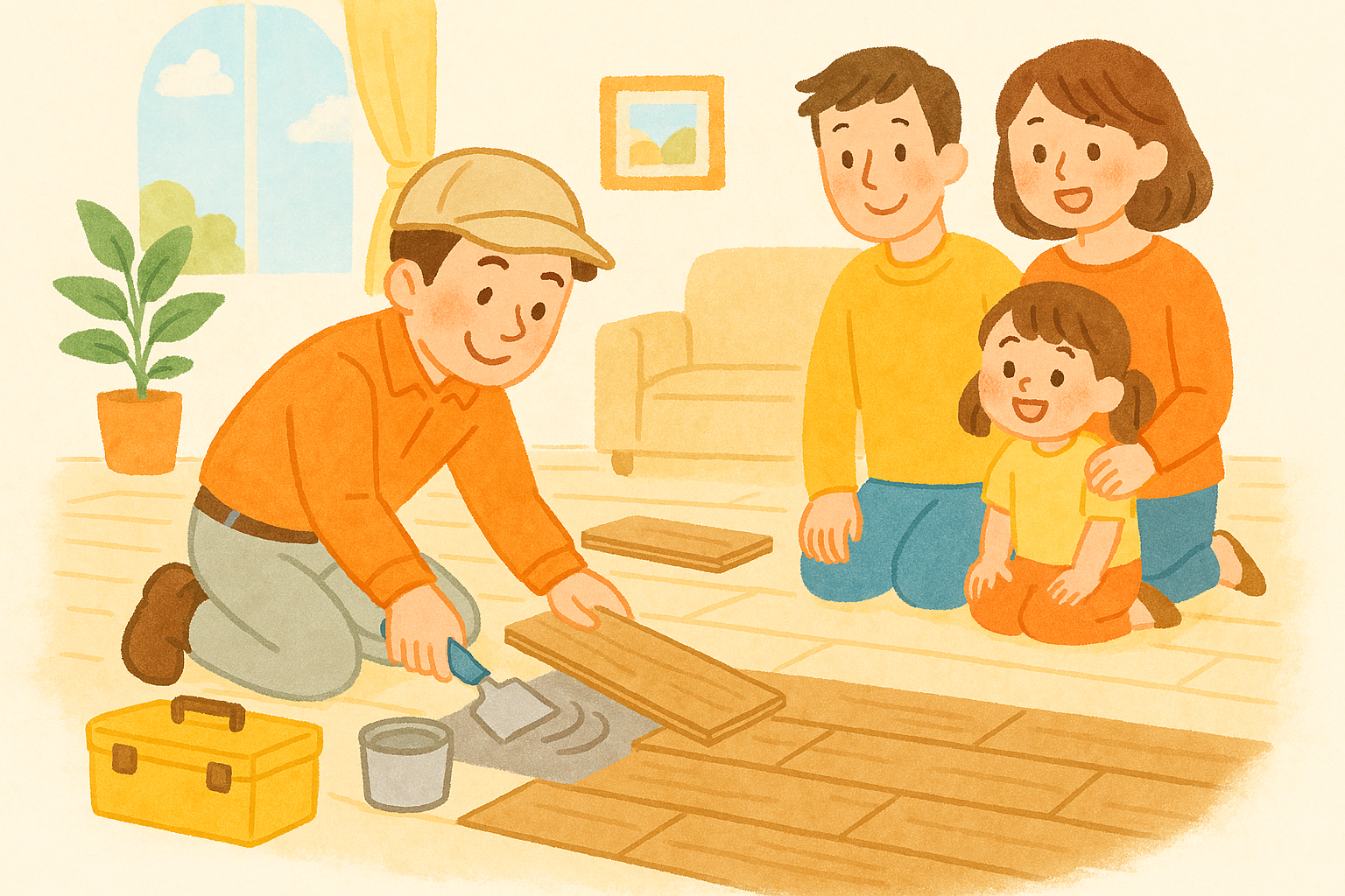 床のリフォームに強い事業者の見分け方は？